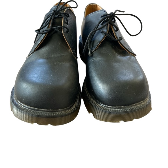 Dr Martens UK 7 (W9/M8) Distressed Goth EDM Chunky Platform Shoes Black - Picture 2 of 13